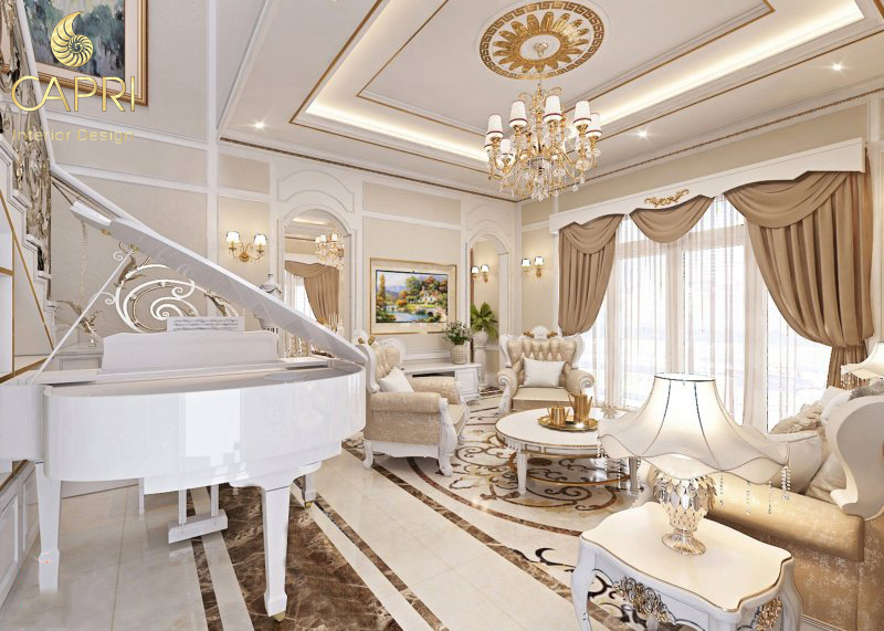 200 mẫu thiết kế nội thất biệt thự Cổ Điển đẹp mang đậm nét quý tộc