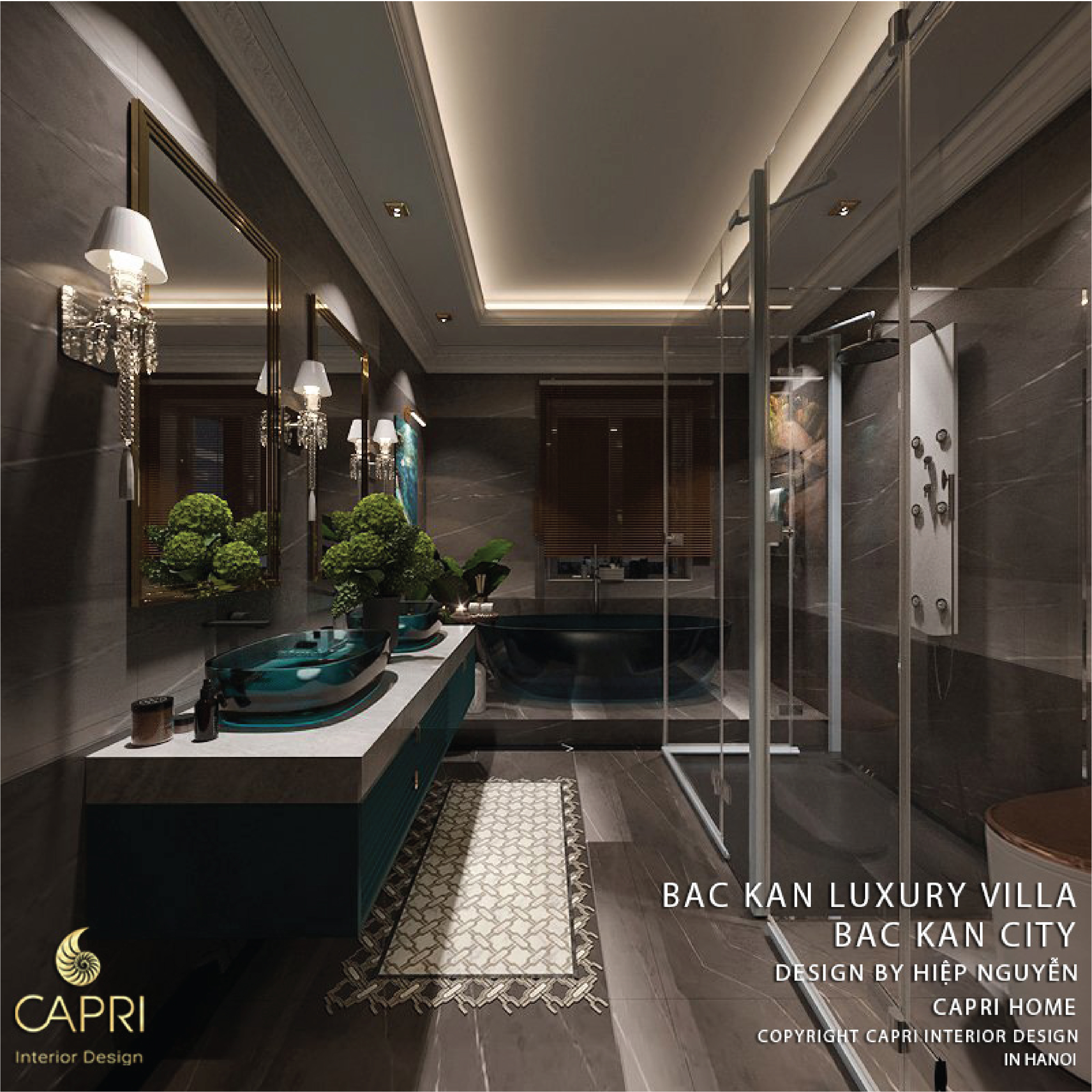 Luxury Bathroom By CAPRI The Luxury Home 7