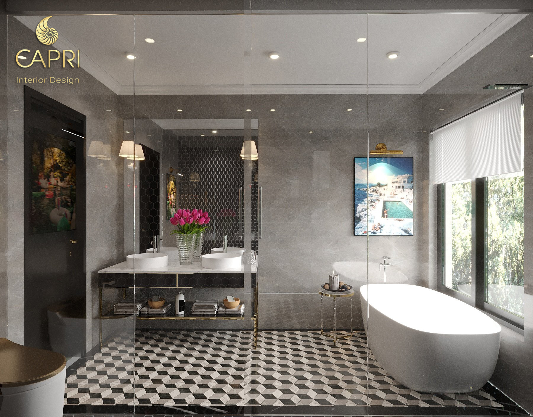 Luxury Bathroom By CAPRI The Luxury Home 8